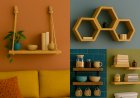 Ideias criativas de prateleiras e nichos DIY para todos os ambientes