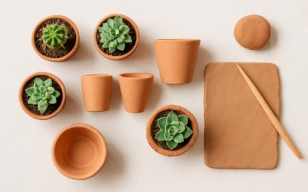 Transforme Argila em Pequenas Obras de Arte: Como Fazer Mini Vasinhos em Casa