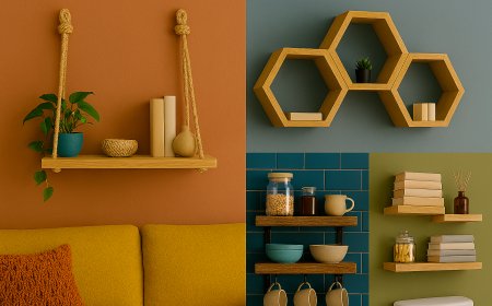 Ideias criativas de prateleiras e nichos DIY para todos os ambientes