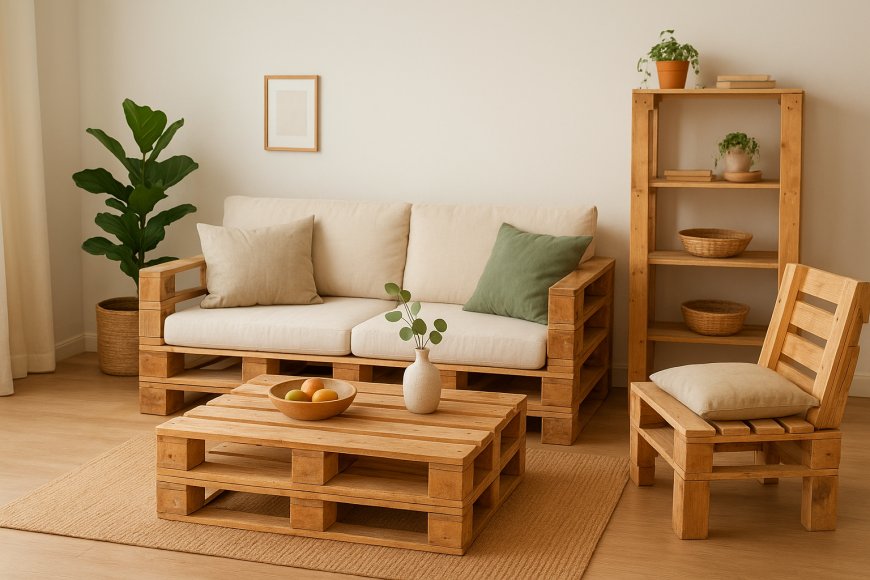 Móveis de Palete na Prática: Como Transformar Madeira em Decoração